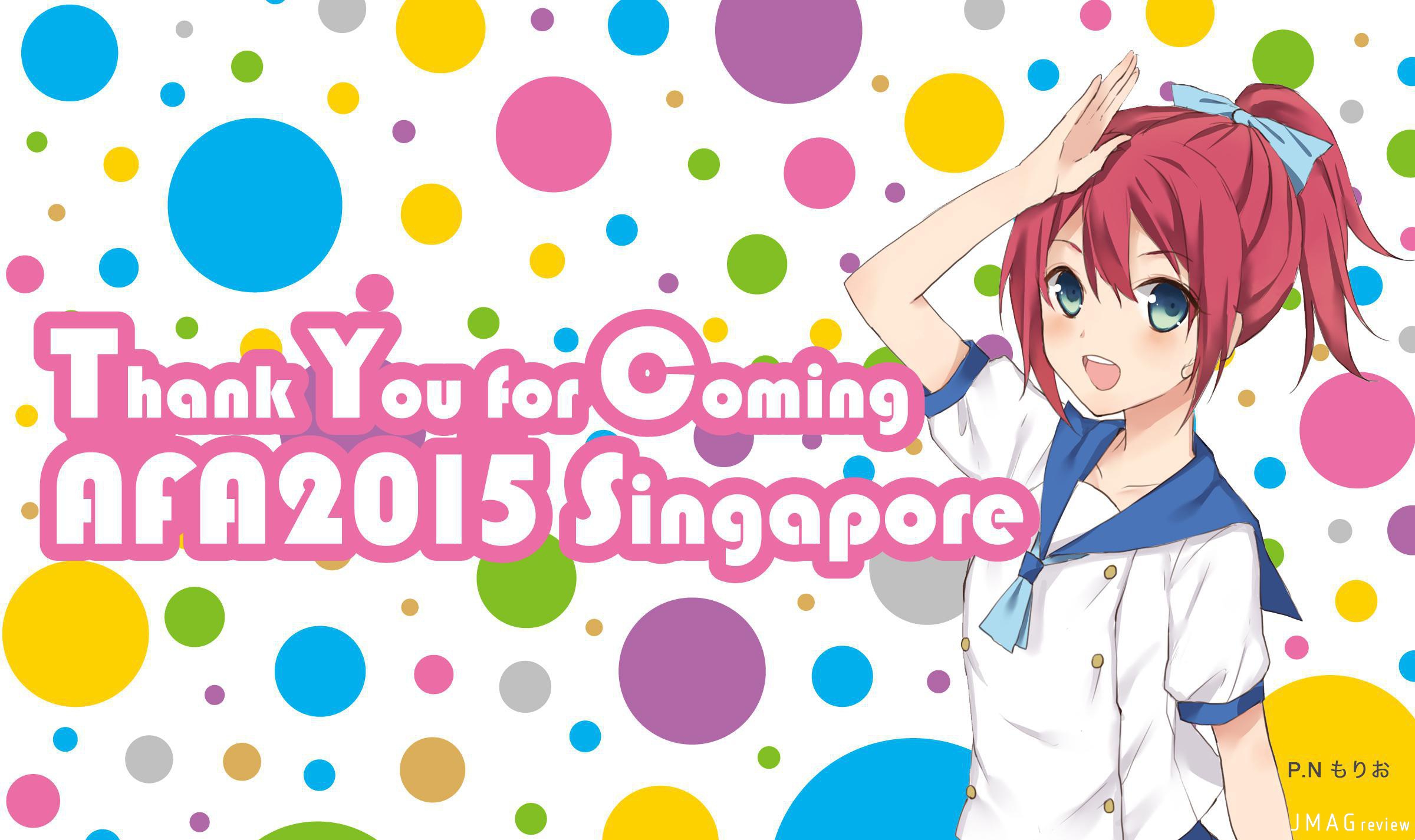 Thank you Singapore! Tokyo Pop Guide at AFA | JMAG NEWS