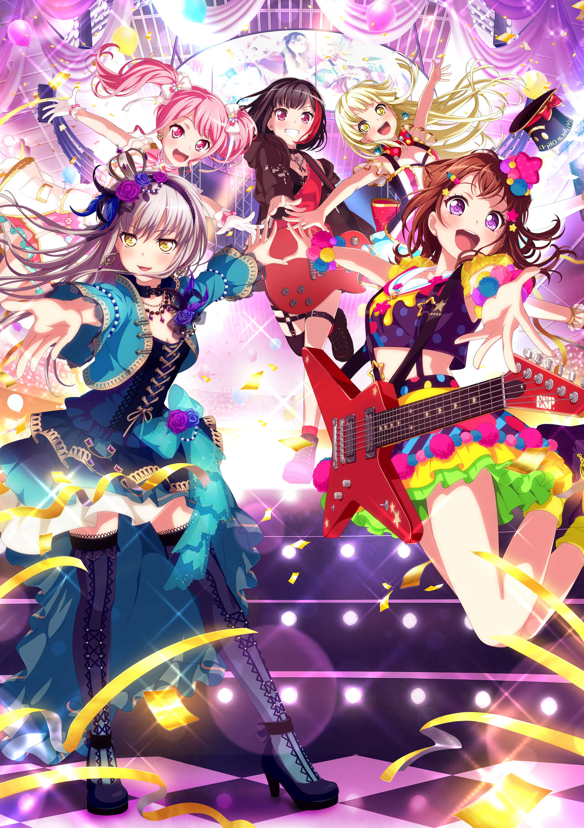 『BanG Dream! Girls Band Party! 』TOP 10 songs of Roselia as voted by 100