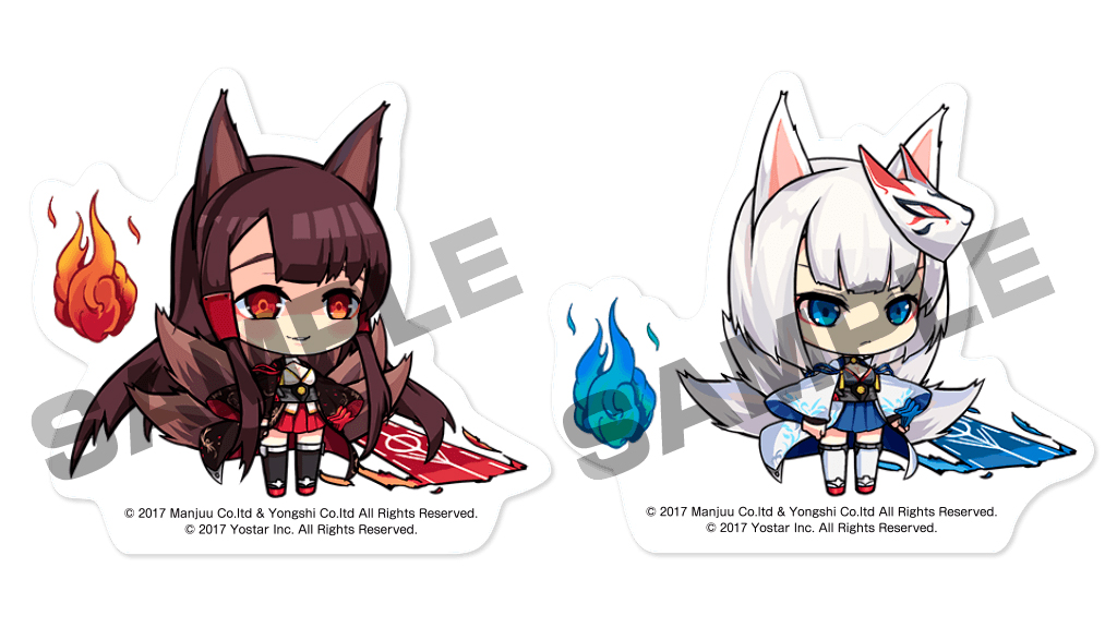 『アズールレーン』「赤城」と「加賀」の原型をツイートして特製ステッカーを貰おうキャンペーン！ | JMAG NEWS