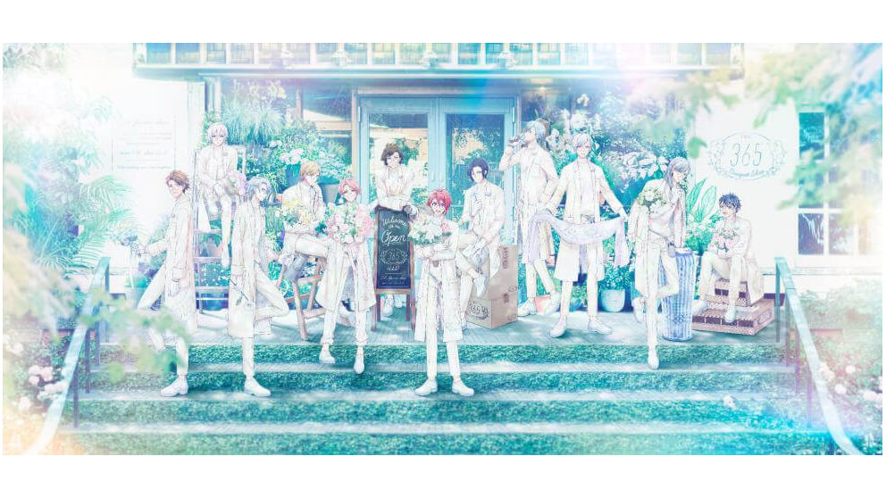 アイドリッシュセブン Idolish7 Trigger Re Vale の12名が東京メトロ表参道駅に不思議なお花屋さんに扮して勢揃い Jmag News