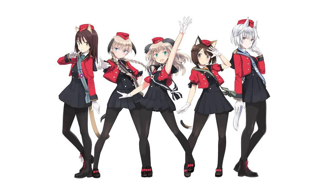 雑貨　マリア・マグダレーネ・ディートリヒ＆マナイア・マタワウラ・ハト アニメ描き下ろしイラスト使用全巻収納BOX 「Blu-ray/DVD 連盟空軍航空魔法音楽隊ルミナスウィッチーズ」 ソフマップ・アニメガ全巻購入特典 連盟空軍航空魔法音楽隊ルミナスウィッチーズ』新キャラ「マリア