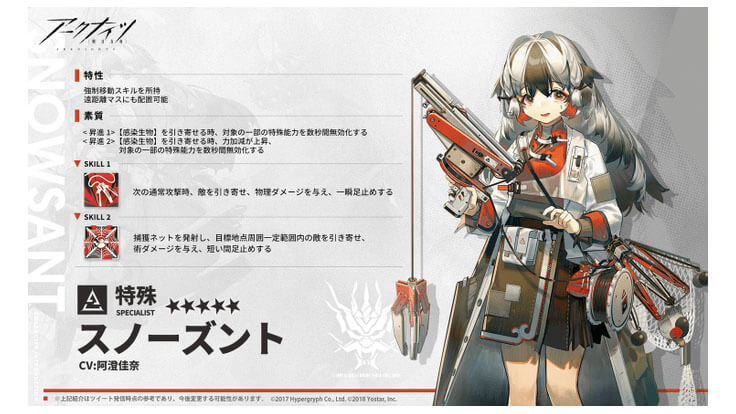 アークナイツ 洪炉示歳 開催中 阿澄佳奈さんが声を演じる 5オペレーターを入手するチャンス Jmag News